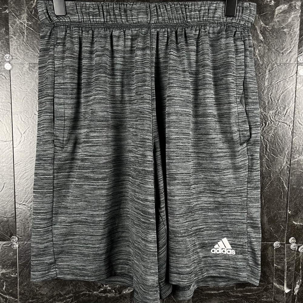 Adidas Men's Grey AEROREADY Running Shorts Small